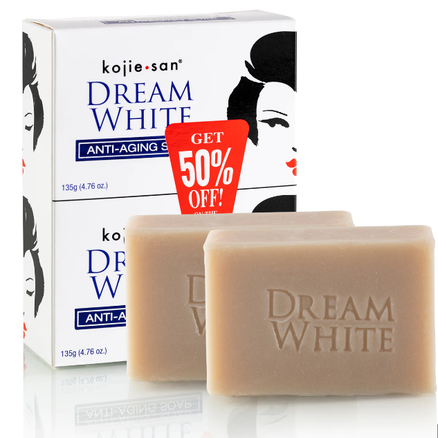 KOJIE SAN Dreamwhite Anti-Aging Soap 2x135g