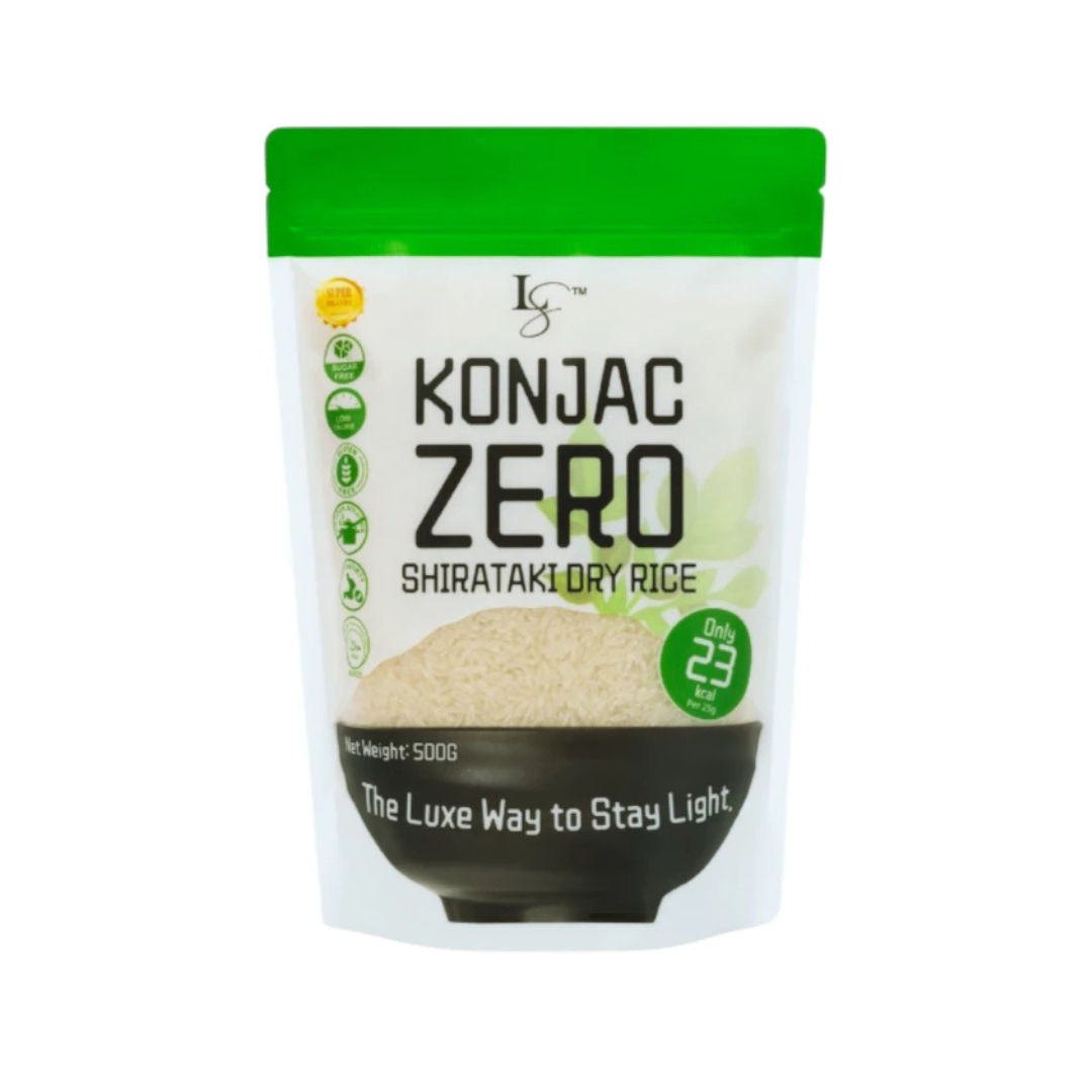 KONJAC ZERO Shirataki Dry Rice by LUXE SLIM 500g