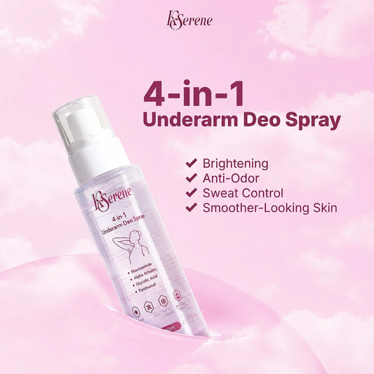 KSERENE 4in1 Underarm Deodorant Spray 60ml