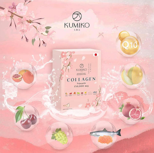 Kumiko Collagen Tripeptide 150,000mg (Net Weight 225g)