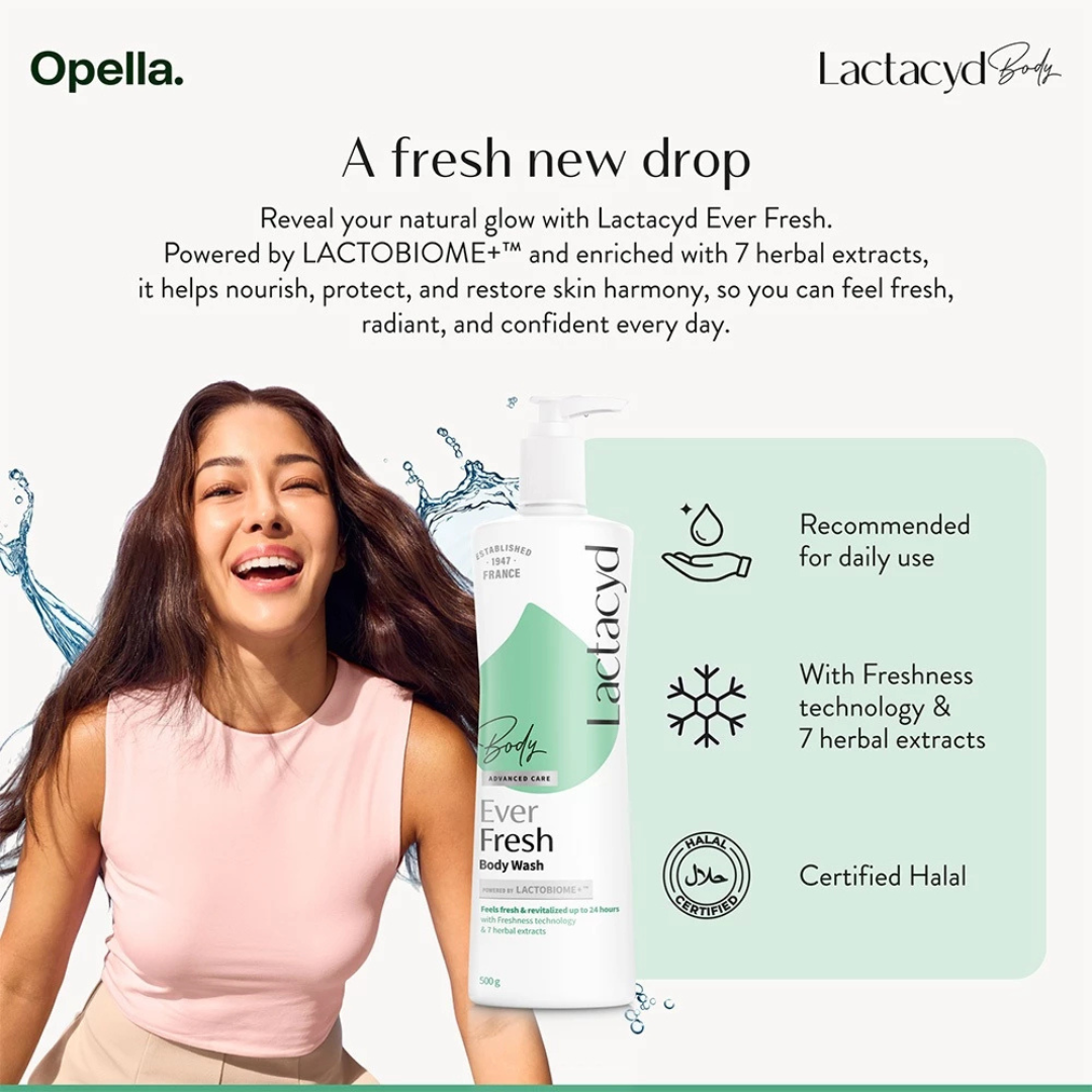 LACTACYD Body Wash (Ever Fresh) 60g