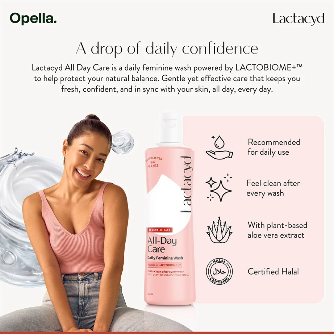 LACTACYD Feminine Wash (All Day Care) 250ml