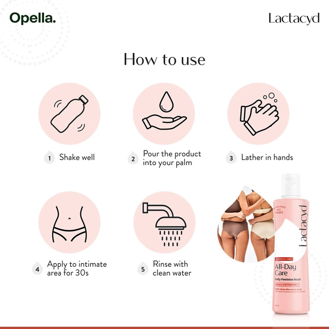 LACTACYD Feminine Wash (All Day Care) 250ml