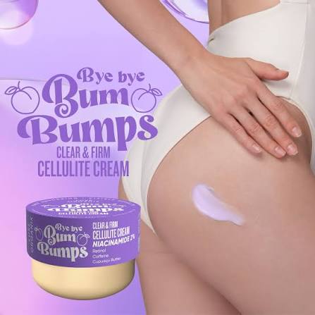 LUXE ORGANIX Bye Bye Bum Bumps Cellulite Cream (Clear & Firm) 230g
