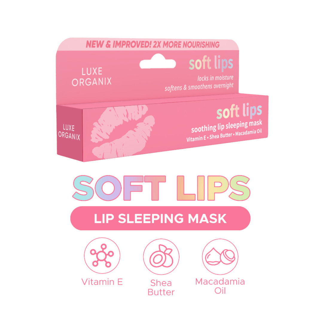LUXE ORGANIX Soft Lips (Soothing Lip Sleeping Mask) 13g