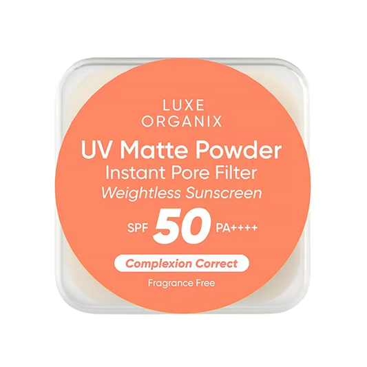 LUXE ORGANIX UV Matte Powder Instant Pore Filter SPF50 PA++++ (Complexion Correction) 15g