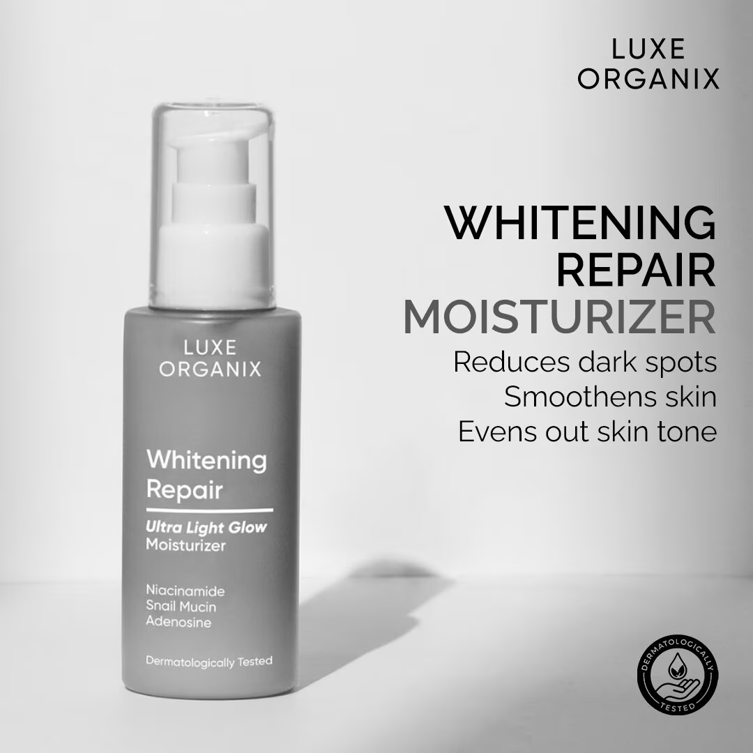 LUXE ORGANIX Ultra Light Glow Moisturizer (Whitening Repair) 80ml