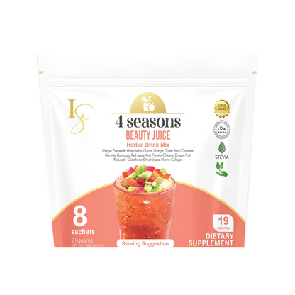 LUXE SLIM Beauty Juice (4 Seasons) 8 Sachets