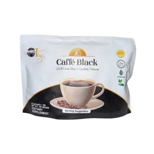 LUXE SLIM Caffe Black - 10 sachets