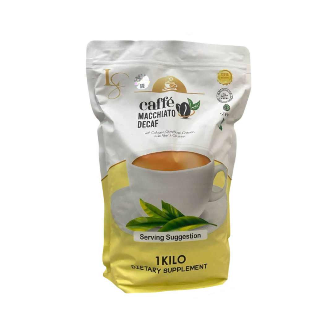 LUXE SLIM Caffe (Macchiato Decaf) - 1 Kilo Pouch