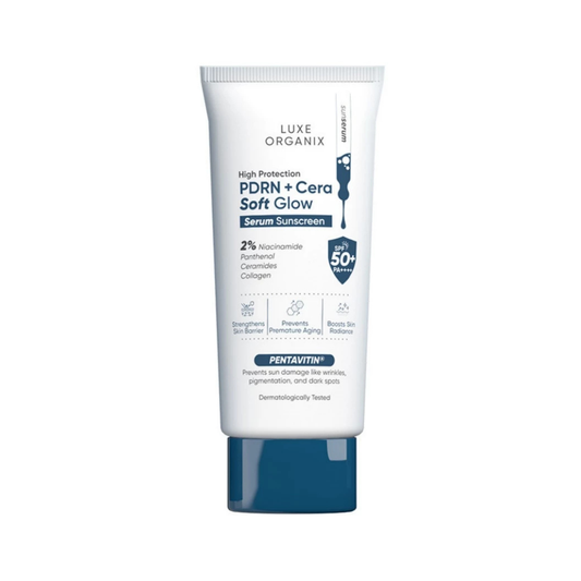LUXE ORGANIX High Protection Serum Sunscreen (PDRN + Cera Soft Glow) 40ml