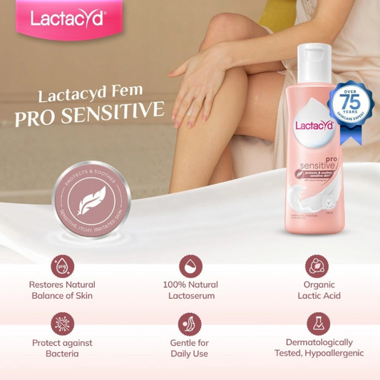 Lactacyd Feminine Wash Pro Sensitive