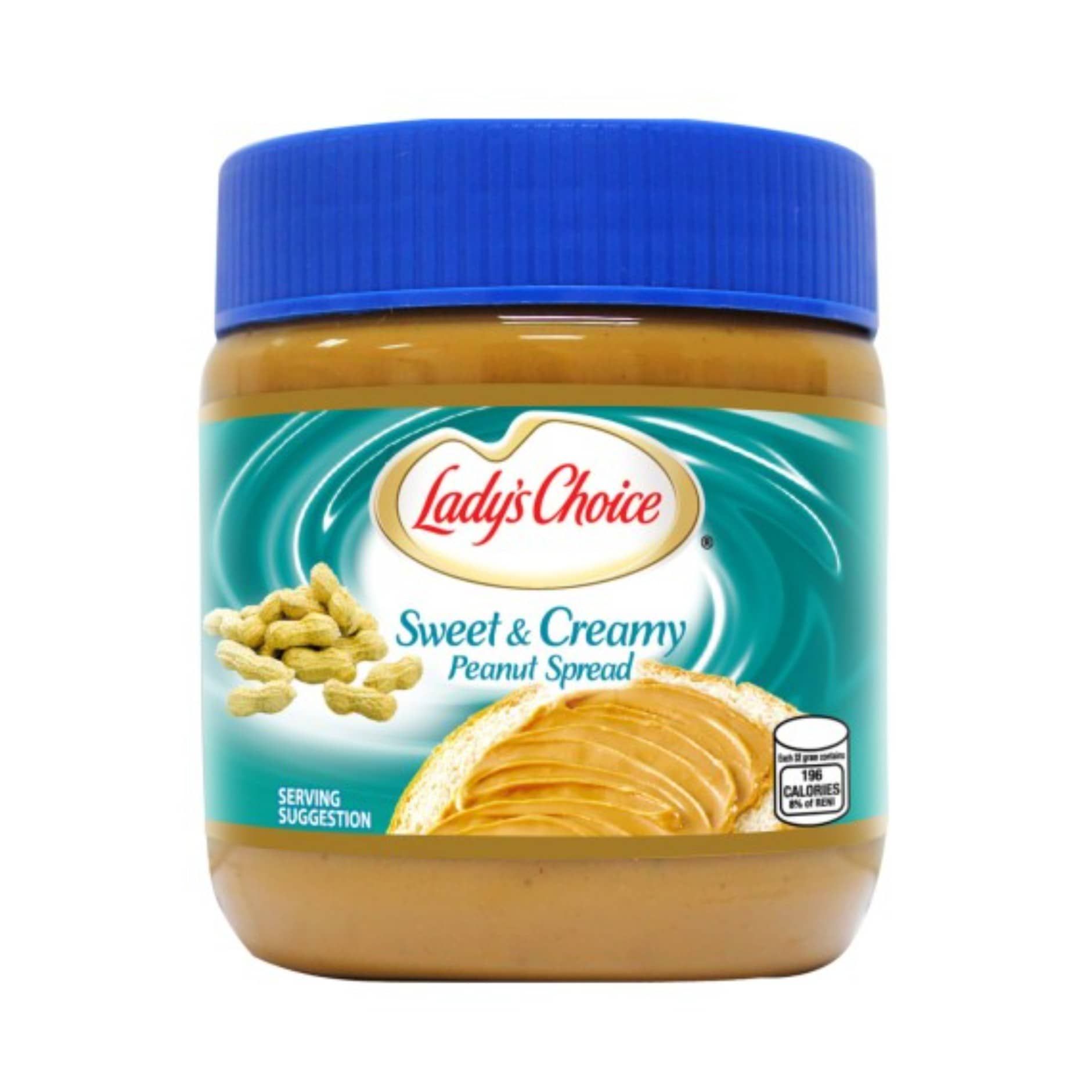 Lady's Choice Peanut Butter Spread (Sweet & Creamy) 340g | Love Rys ...
