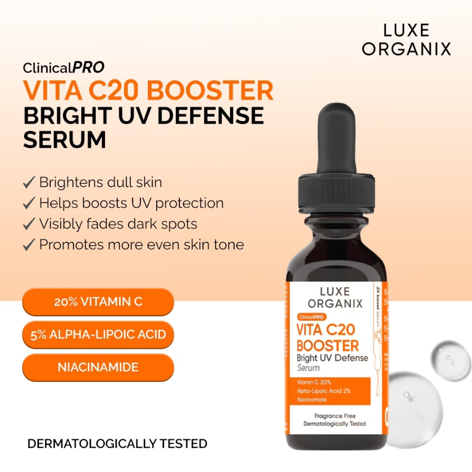 Luxe Organix Clinical Pro Vita C20 Booster Serum 30ml