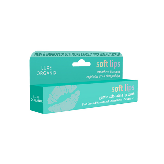 Luxe Organix Smooth Soft Lips Exfoliating Lip Scrub 15g