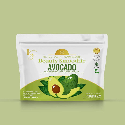 Luxe Slim Beauty Smoothie Avocado (Net Wt. 210g, 10 sachets)