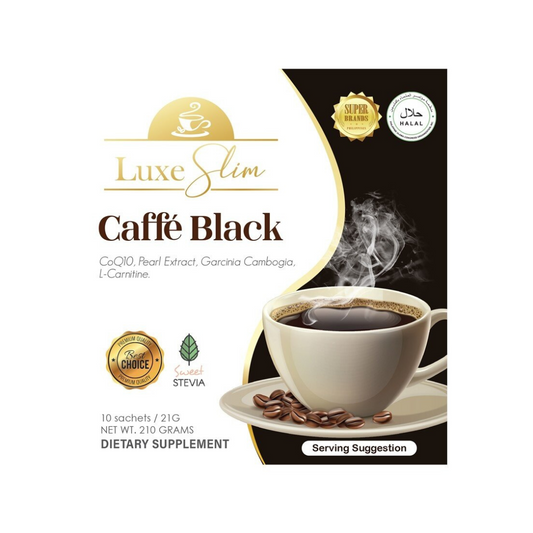 Luxe Slim Caffe Black 21g x 10 sachets