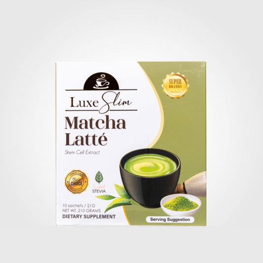 Luxe Slim Matcha Latte 21g x 10 sachets