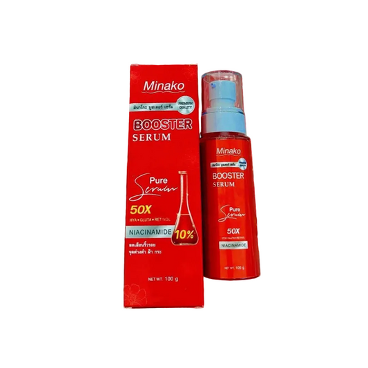 MINAKO Booster Serum (Hya + Gluta + Retinol) 100g