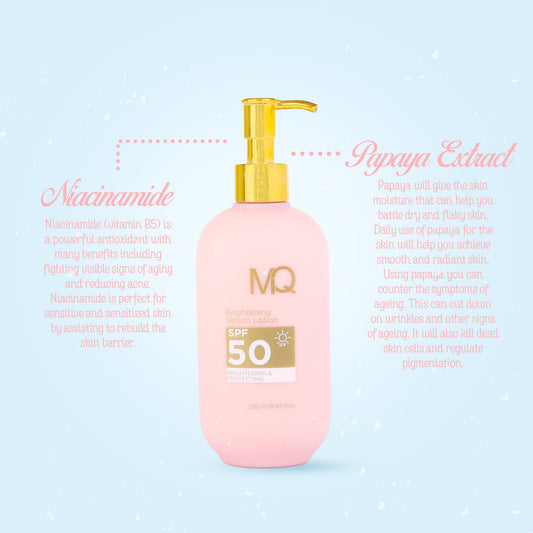 MQ Brightening Serum Lotion SPF50 250ml