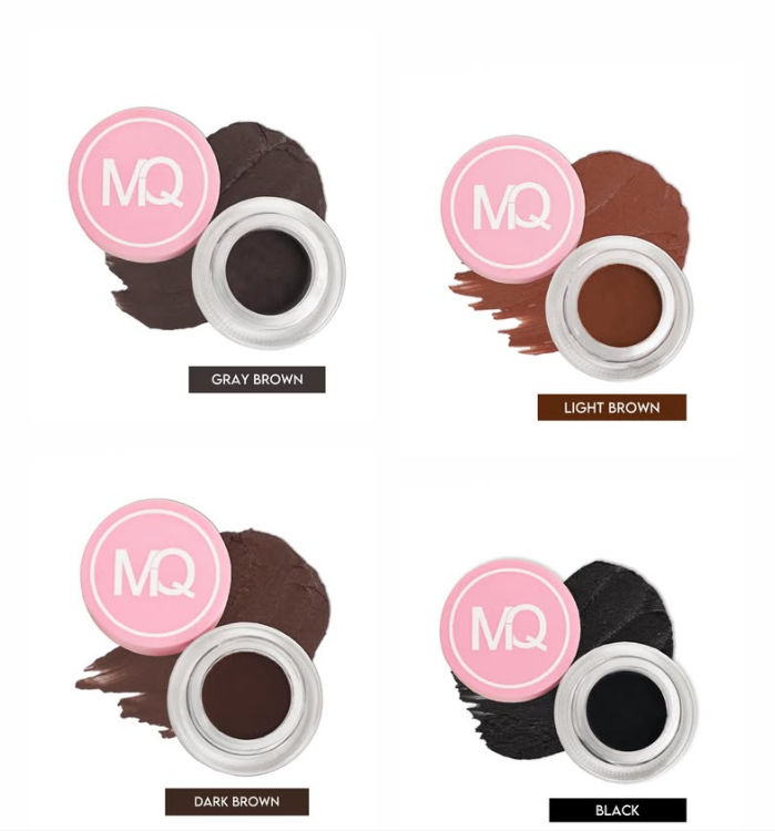 MQ Cosmetics Brow Pomade w/ Double-ended Brush shade