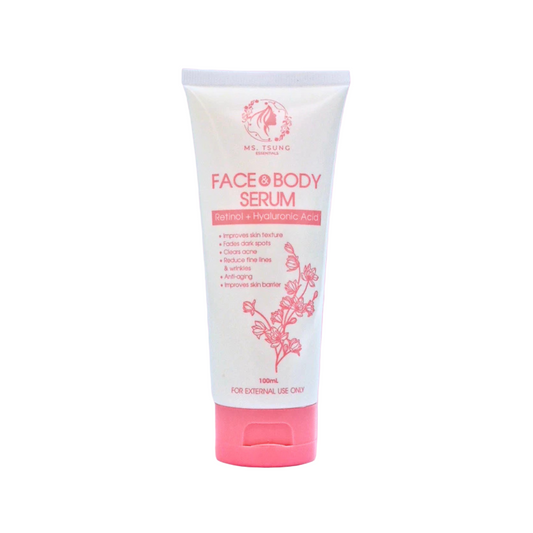 MS. TSUNG Face & Body Serum (Retinol + Hyaluronic Acid) 100ml