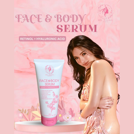 MS. TSUNG Face & Body Serum (Retinol + Hyaluronic Acid) 100ml