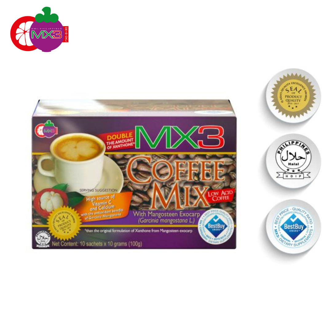 [NO BOX SAMPLE PACKS Sale] MX3 Coffee Mix (Low Acid Coffee) - 10g Sachet