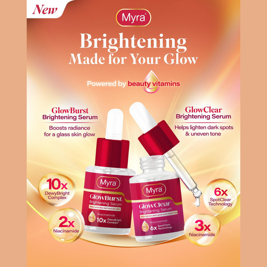 MYRA GlowBurst Brightening Serum 30ml