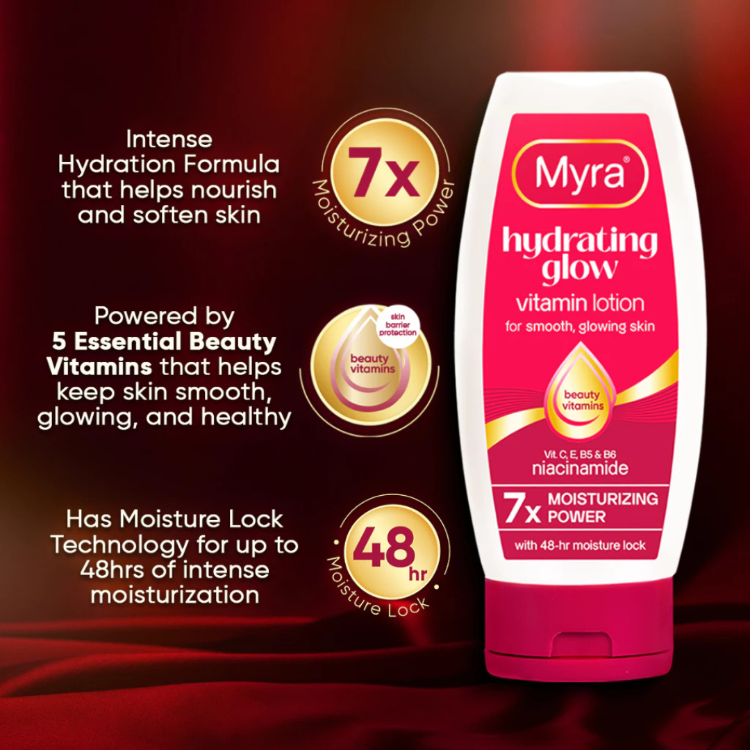 MYRA Vitamin Lotion (Hydrating Glow) 200ml