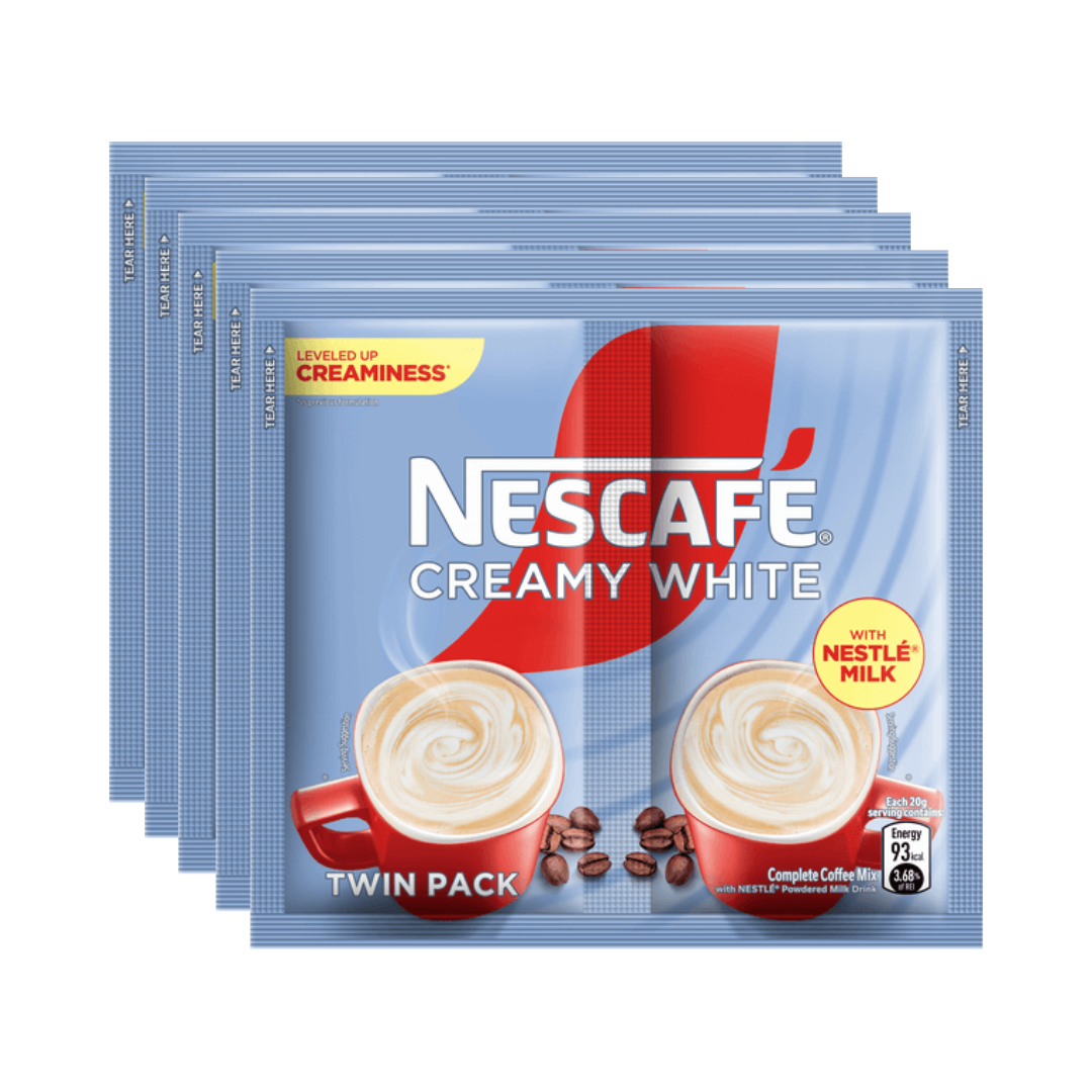 NESCAFE Creamy White (Twin Pack) 5s
