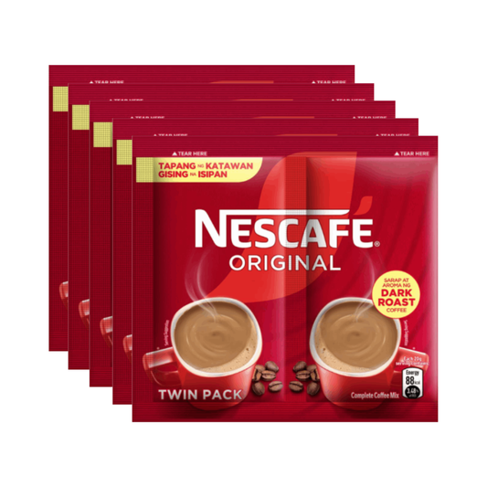 NESCAFE Original Dark Roast Coffee (Twin Pack) 5s
