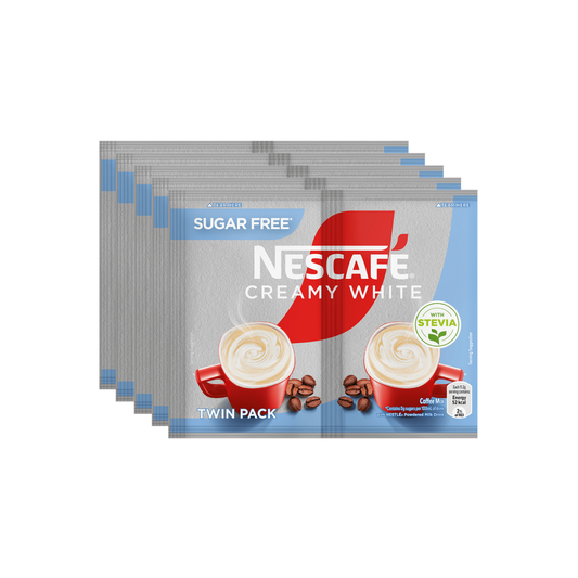 NESCAFE Sugarfree Creamy White (Twin Pack) 5s