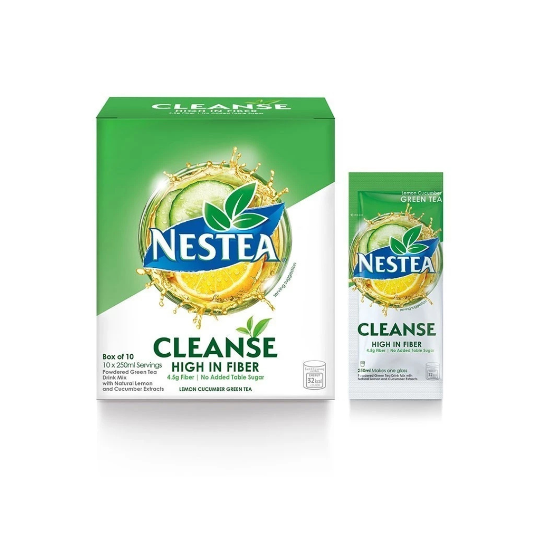 NESTEA Cleanse Lemon Cucumber Green Tea - 10 Sachets