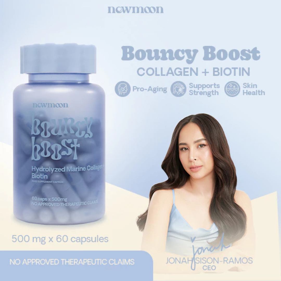 NEWMOON Bouncy Boost (Collagen + Biotin) - 60 Capsules