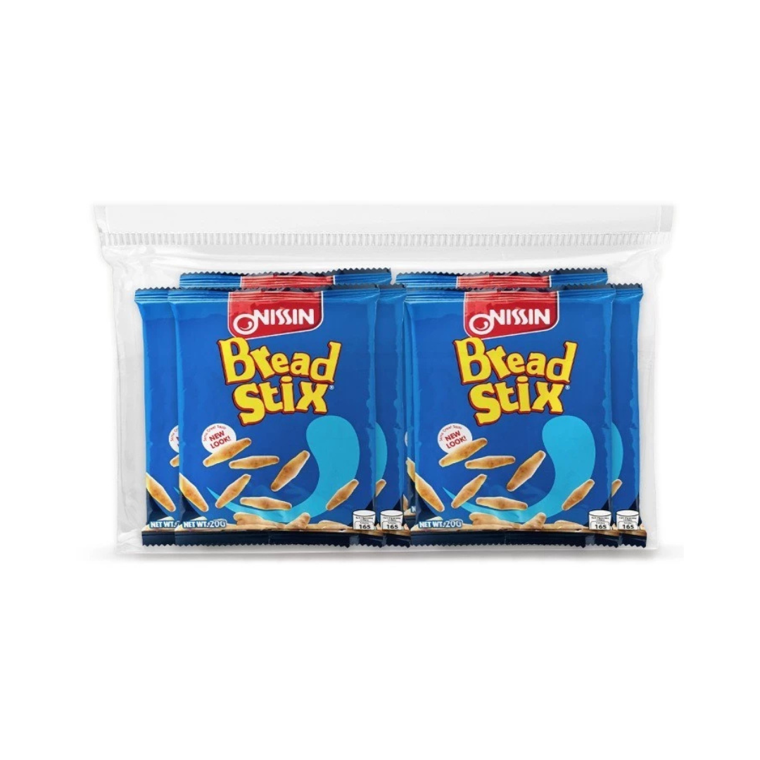 NISSIN Bread Stix - 10 Individual Packs