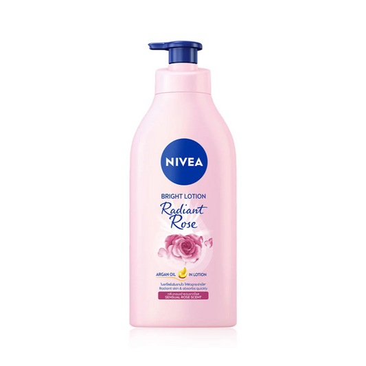 NIVEA Bright Lotion (Radiant Rose Argan Oil in Lotion) 525g