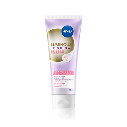 NIVEA Luminous Skin Glow Bubble Wash Foam 100ml