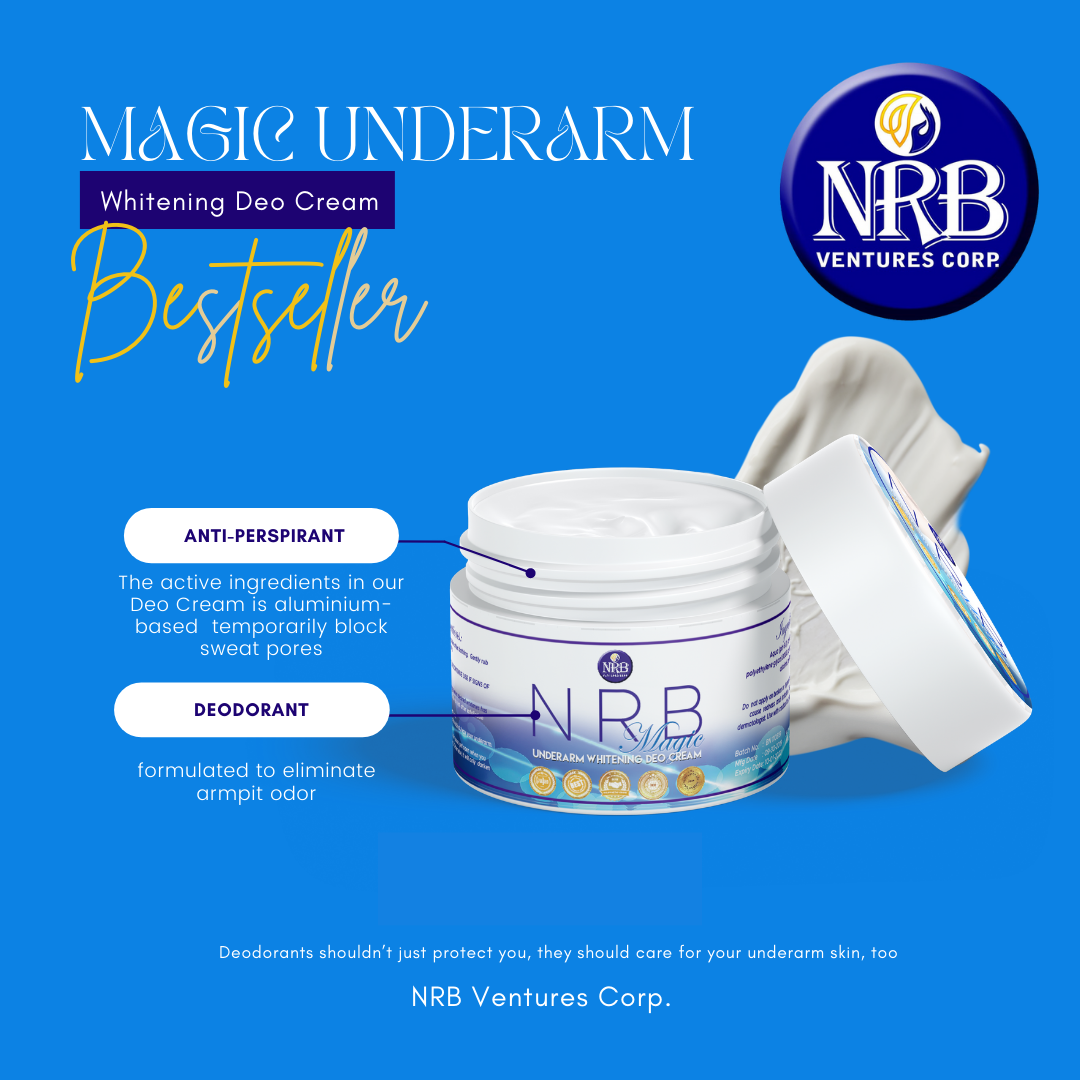 NRB Magic Underarm Whitening Deo Cream 40g