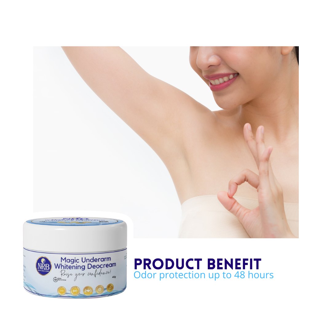 NRB Magic Underarm Whitening Deo Cream 40g