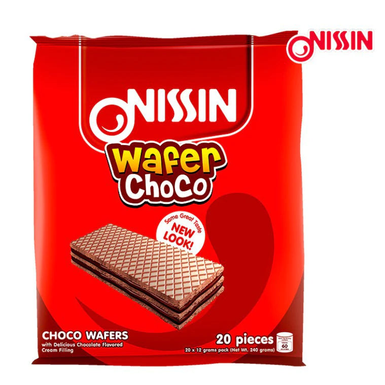 Nissin Wafer Choco - 20 Pieces Pack