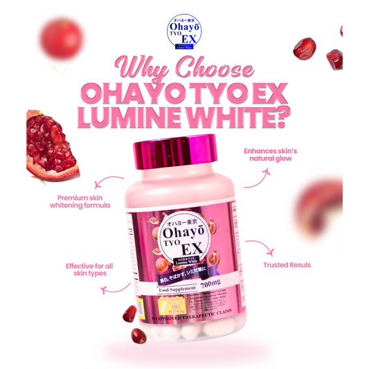 OHAYO TYO EX Lumine White - 60 Capsules