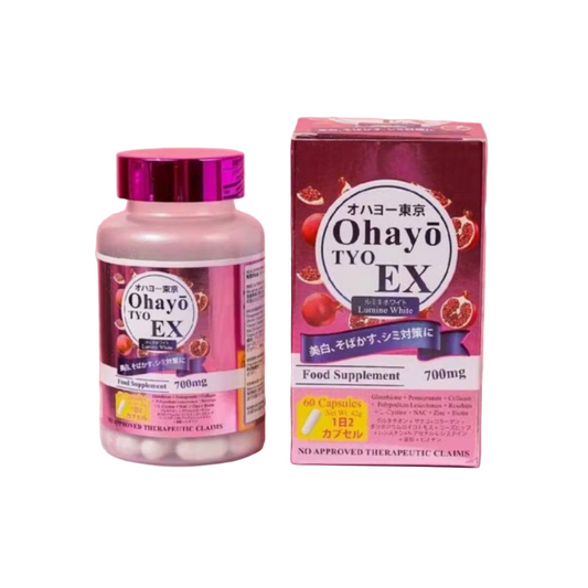 OHAYO TYO EX Lumine White - 60 Capsules