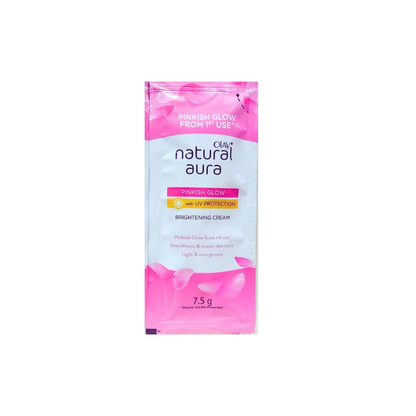 OLAY Natural Aura Brightening Cream (Pinkish Glow) 7.5g Sachet 