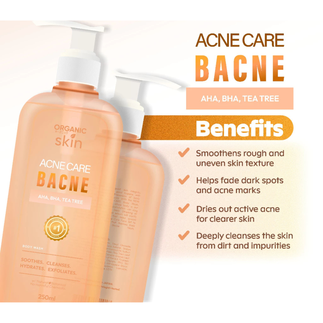 ORGANIC SKIN Acne Care Body Wash (Bacne) 250ml