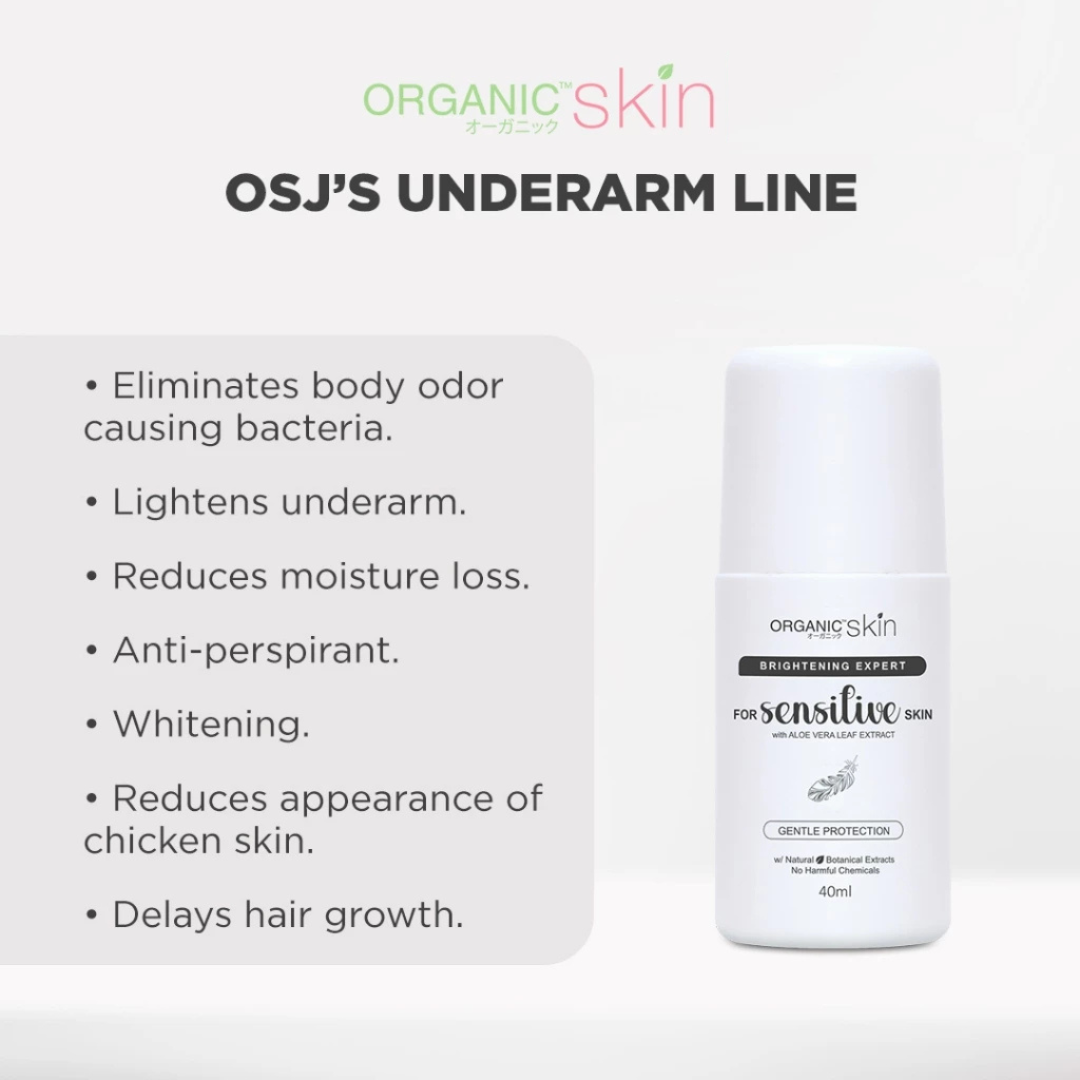 ORGANIC SKIN Brightening Expert (Sensitive Skin Gentle Protection) Deo 40ml