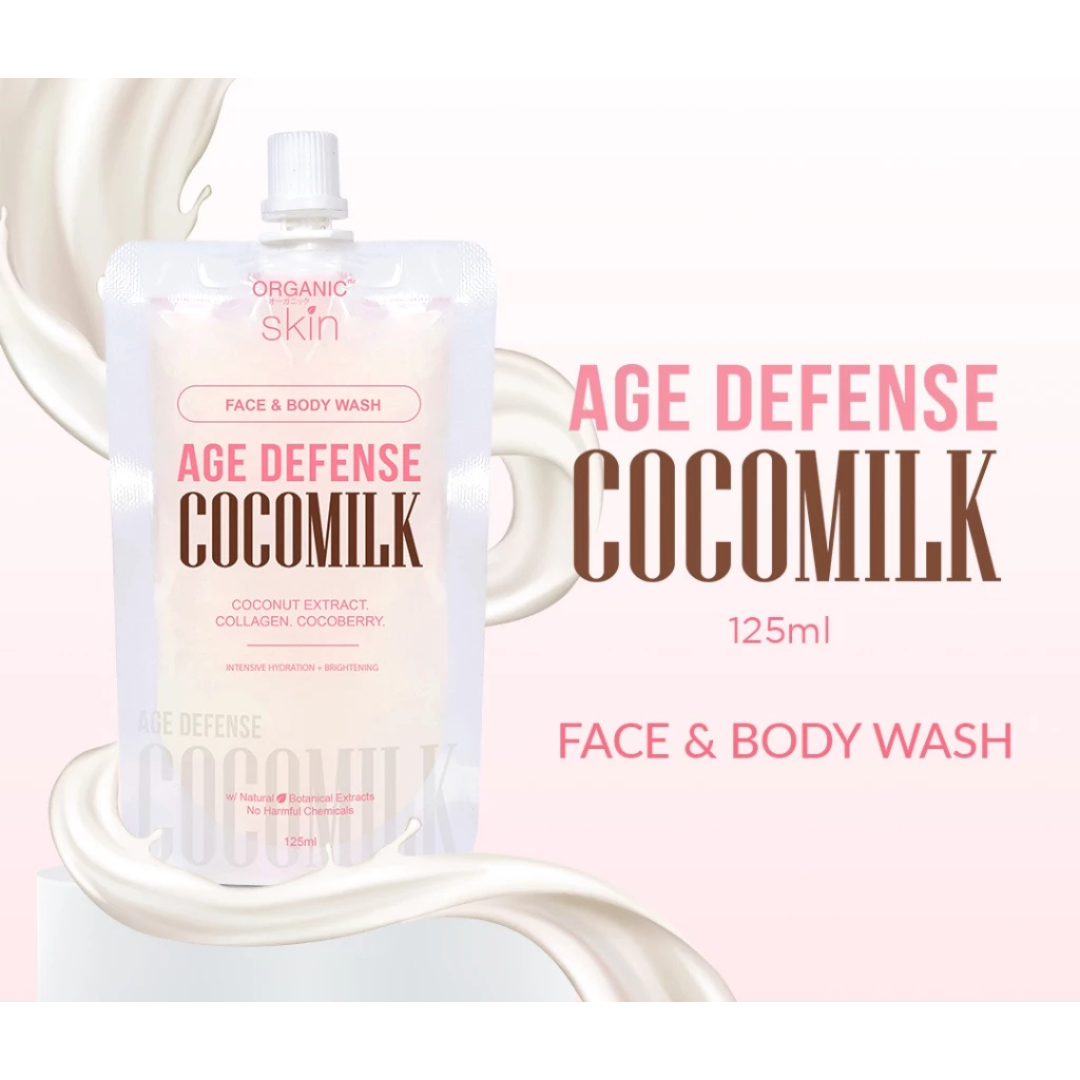 ORGANIC SKIN Face & Body Wash (Age Defense Cocomilk) 125ml