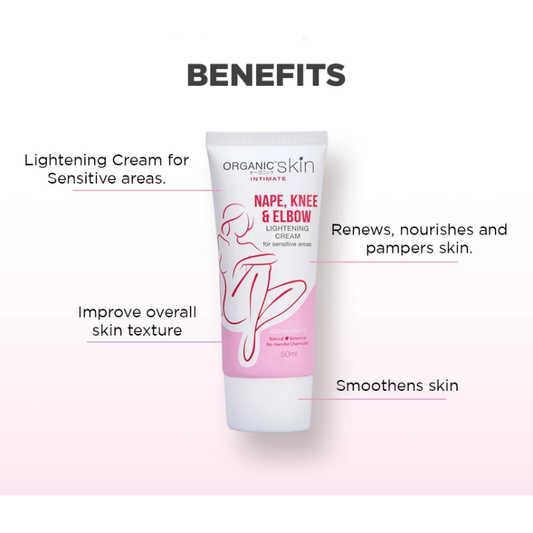 ORGANIC SKIN Intimate Lightening Cream (Nape, Knee & Elbow) 50ml