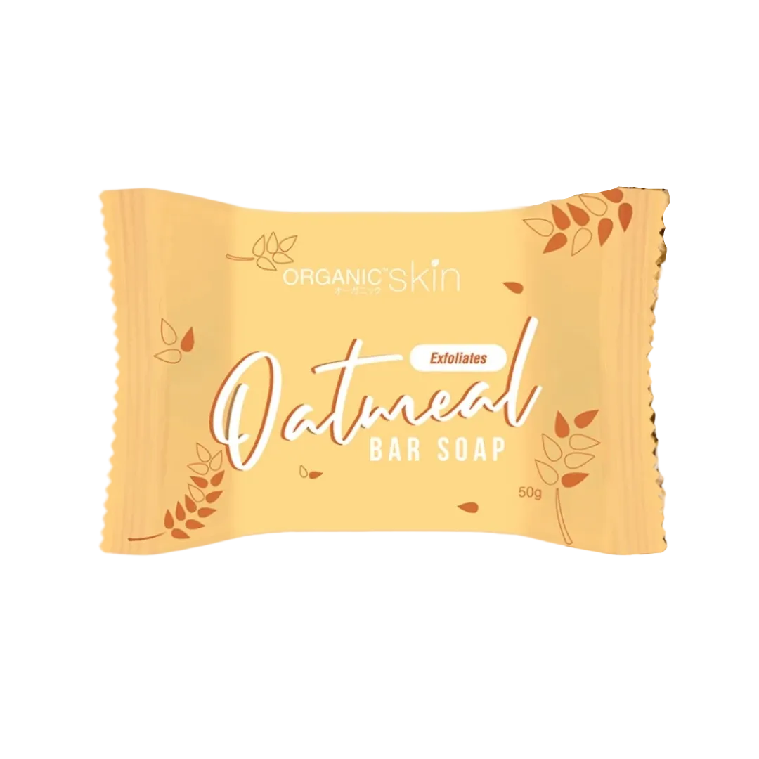 ORGANIC SKIN Oatmeal Bar Soap (Exfoliates) 50g