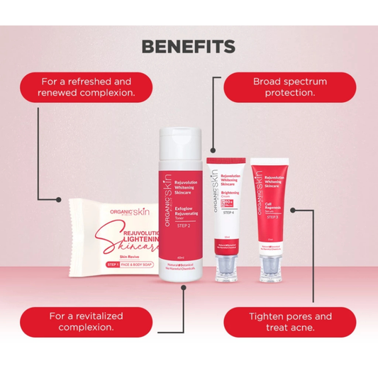 ORGANIC SKIN Rejuvolution Whitening Skincare Set